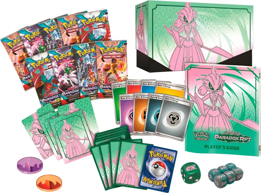 Alt View 16. Pokémon - Trading Card Game: Scarlet & Violet -  Paradox Rift Elite Trainer Box - Styles May Vary.