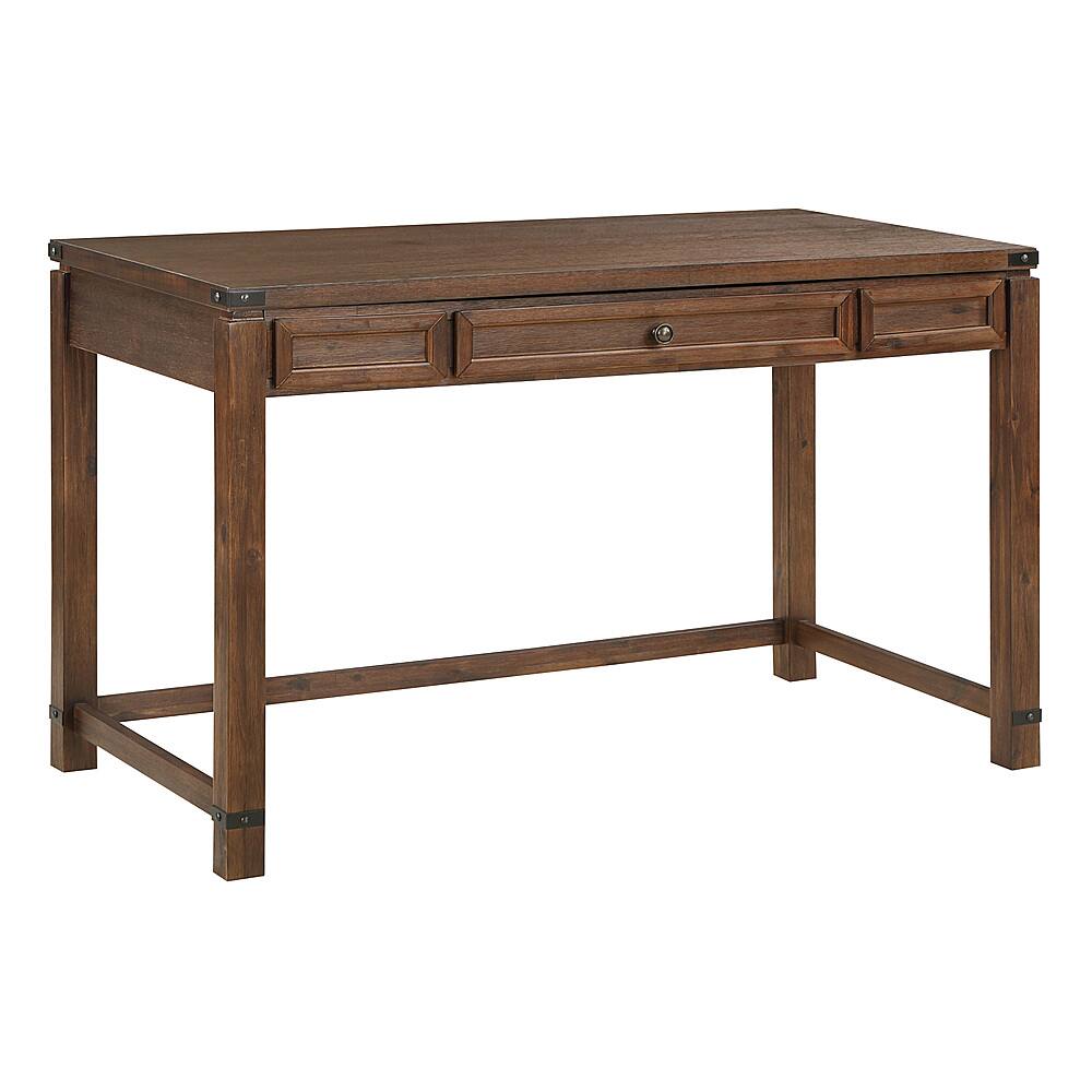 Best Buy OSP Home Furnishings Baton Rouge Lift Desk Brushed Walnut