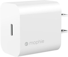 mophie - 20W USB-C PD Wall Charger - White - Front_Zoom