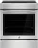 Front. JennAir - RISE Series 6.4 Cu. Ft. Slide-In Electric Induction Range with Magnetic Induction - Stainless Steel.