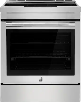 Front. JennAir - RISE Series 6.4 Cu. Ft. Slide-In Electric Induction Range with Magnetic Induction - Stainless Steel.