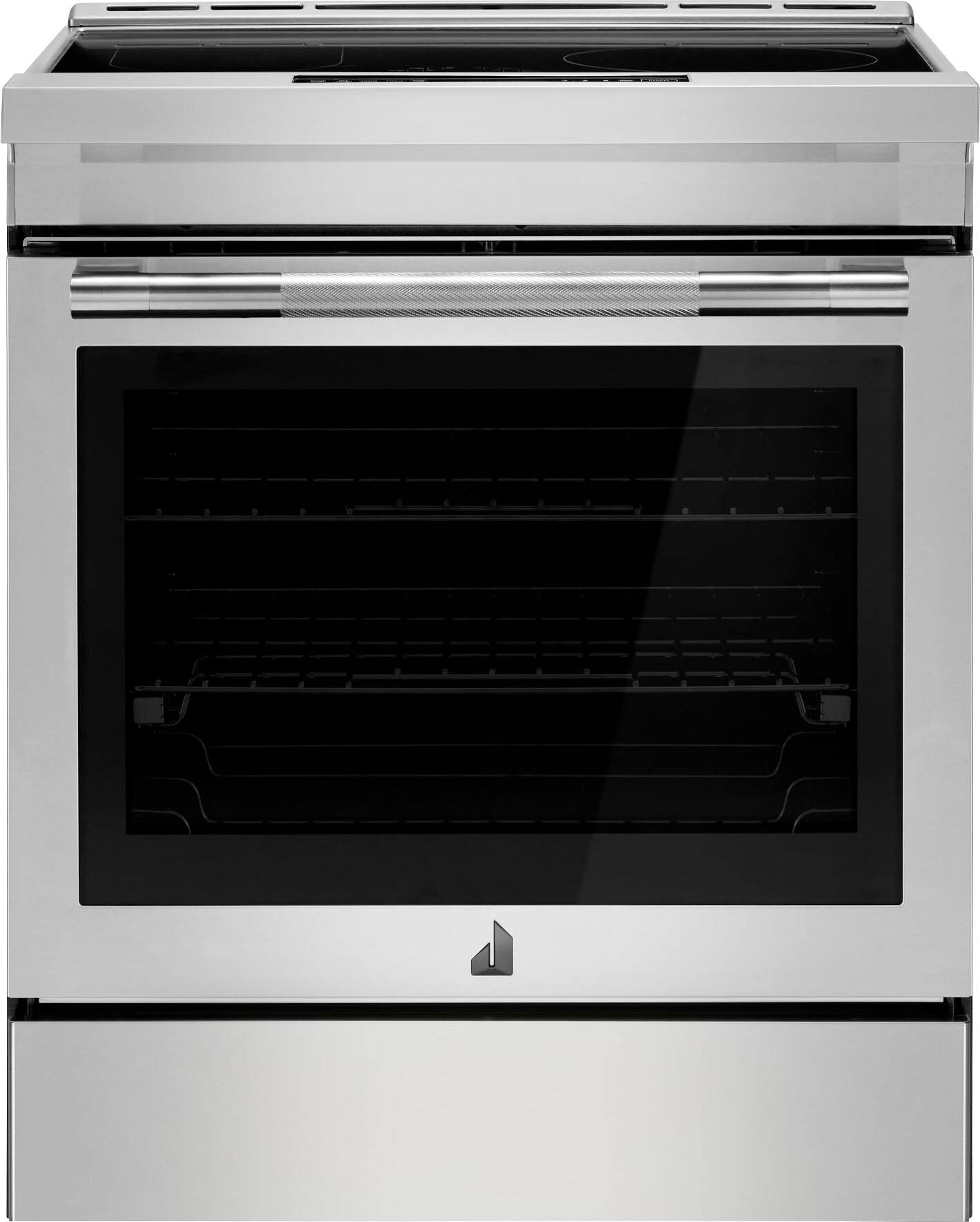JennAir - RISE Series 6.4 Cu. Ft. Slide-In Electric Induction Range with Magnetic Induction - Stainless Steel