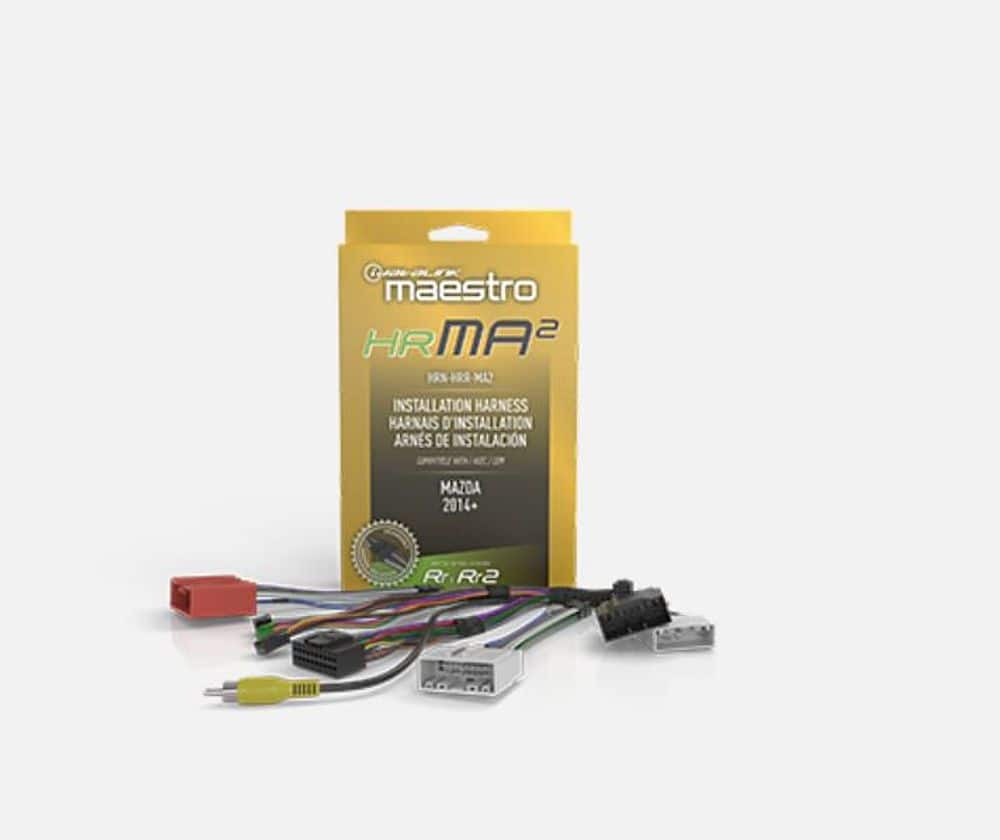 Maestro - Wiring Harness for Select Mazda Vehicles 2014-2021 - Black - Front_Zoom