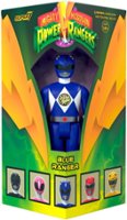 Super7 - ReAction 3.75 in Plastic Mighty Morphin Power Rangers - Blue Ranger - Multicolor - Front_Zoom