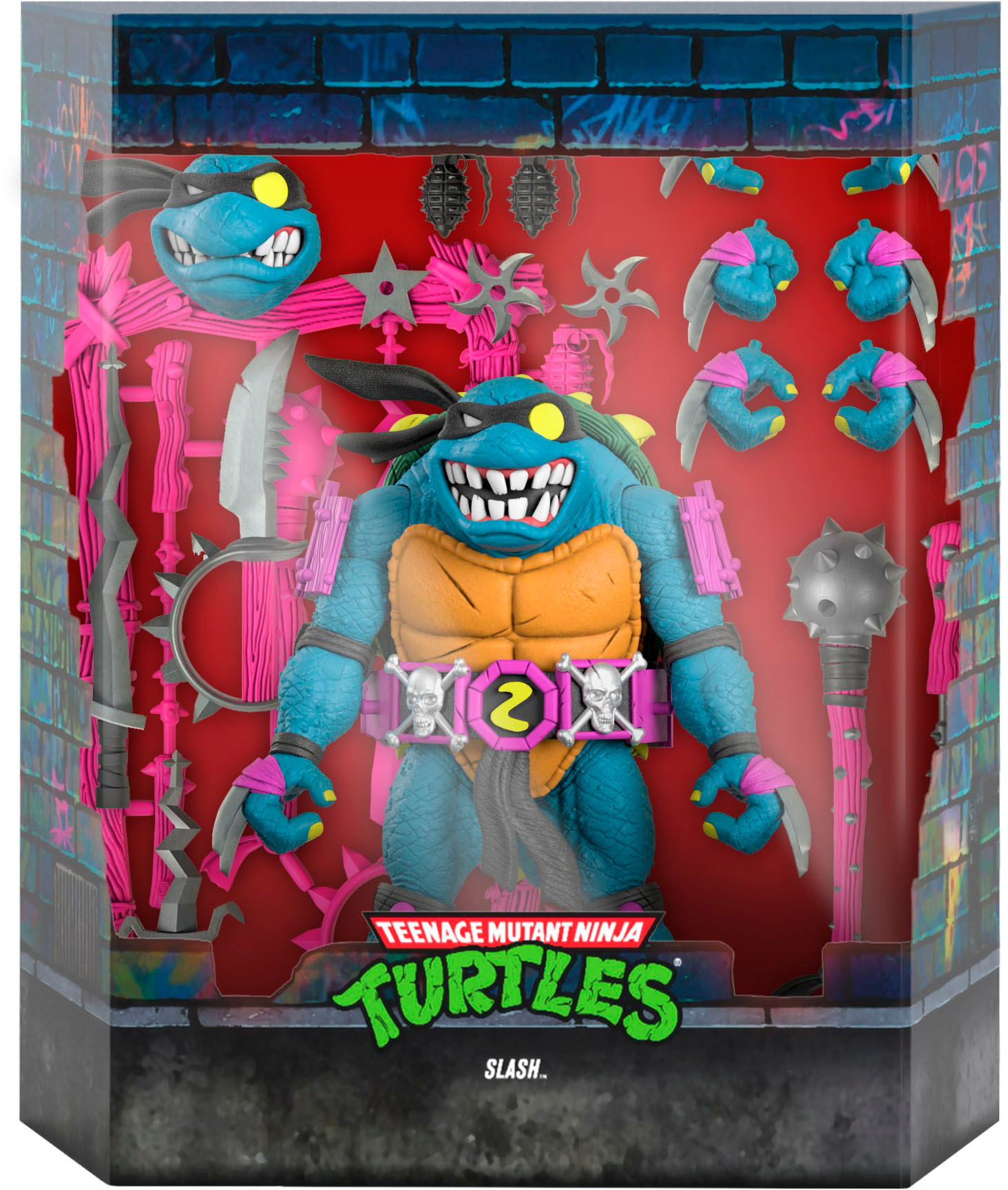 Best Buy: Super7 ULTIMATES! 7 in Plastic Teenage Muant Ninja Turtles  Shredder DE-TMNTW02-SHD-01