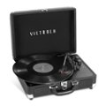 Alt View 12. Victrola - Journey+ Cassette Bluetooth Suitcase Record Player - Black.