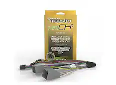 Front. Maestro - Wiring Harness for Select Chrysler, Dodge, and Jeep Vehicles 2007 and Up - Black.