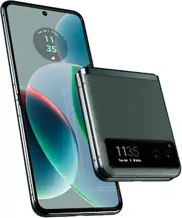 Motorola - Refurbished Excellent - razr 2023 128GB (Unlocked) - Sage Green