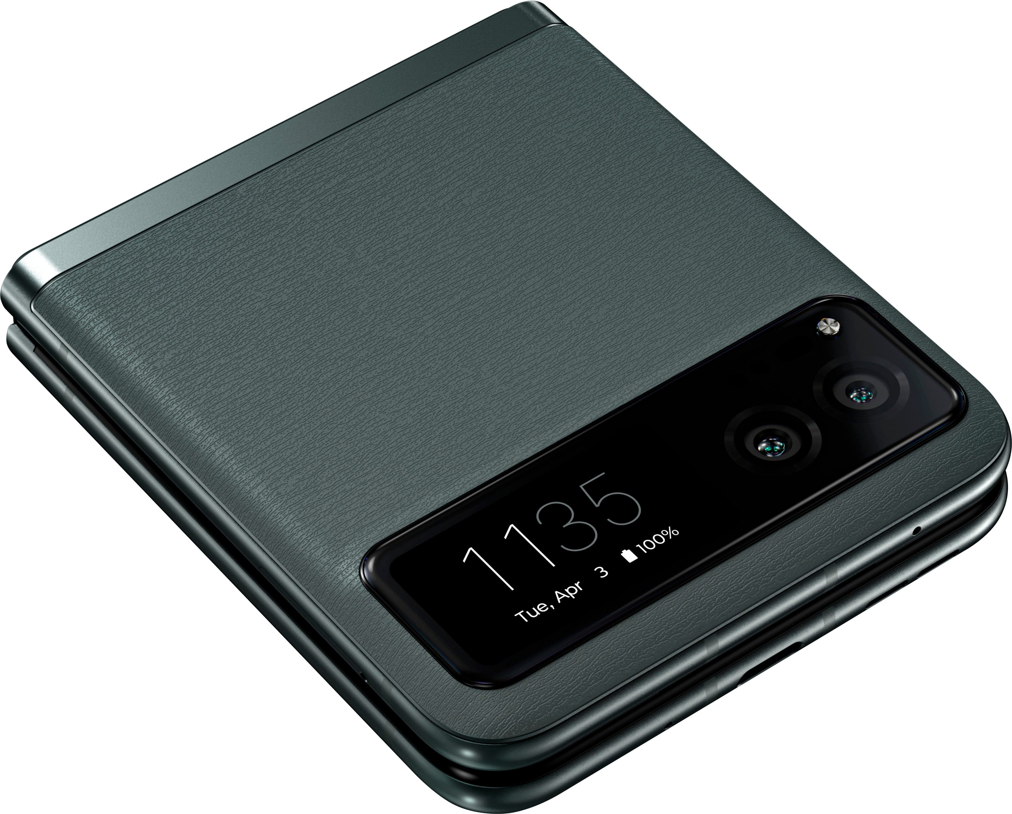 Alt View 15. Motorola - razr 2023 128GB (Unlocked) - Sage Green.