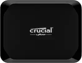Crucial - X9 2TB External USB-C SSD - Black
