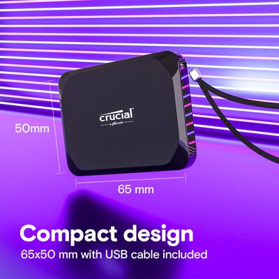 Crucial X9 2TB External USB C SSD Black CT2000X9SSD9 - Best Buy Crucial X9 2TB External USB C SSD Black CT2000X9SSD9 - Best Buy