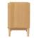 Alt View 31. Walker Edison - Mid-Century Modern 2-Drawer Gallery-Top Nightstand - Natural Pine.