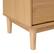Alt View 33. Walker Edison - Mid-Century Modern 2-Drawer Gallery-Top Nightstand - Natural Pine.