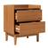 Alt View 26. Walker Edison - Mid-Century Modern 2-Drawer Gallery-Top Nightstand - Caramel.