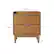Alt View 39. Walker Edison - Mid-Century Modern 2-Drawer Gallery-Top Nightstand - Caramel.