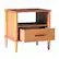 Alt View 26. Walker Edison - Transitional 1-Drawer Spindle-Leg Nightstand - Caramel.