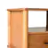 Alt View 32. Walker Edison - Transitional 1-Drawer Spindle-Leg Nightstand - Caramel.
