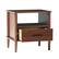 Alt View 26. Walker Edison - Transitional 1-Drawer Spindle-Leg Nightstand - Walnut.