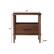 Alt View 39. Walker Edison - Transitional 1-Drawer Spindle-Leg Nightstand - Walnut.
