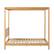 Alt View 31. Walker Edison - Minimalist Slatted Solid Wood Canopy Queen Bedframe - Natural Pine.