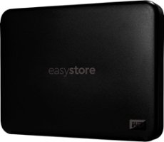 WD - Easystore 1TB External USB 3.0 Portable Drive - Black - Front_Zoom