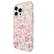 Left. kate spade new york - Protective Hard Shell Case with MagSafe for Apple iPhone 15 Pro Max - Flowerbed Pink.