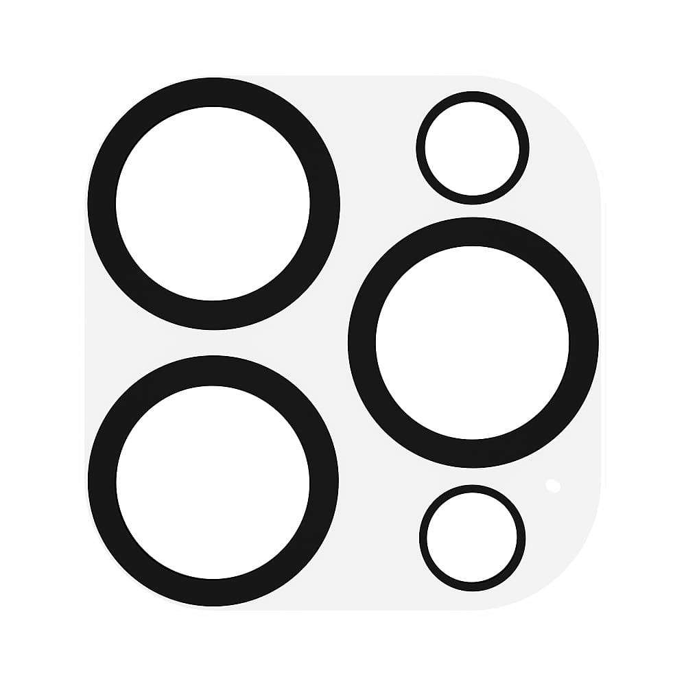 Front. Case-Mate - Lens Protector for Apple iPhone 15 Pro and 15 Pro Max - Clear.