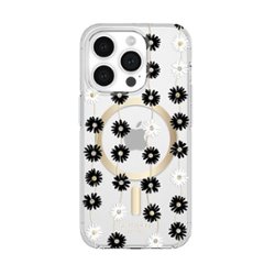 kate spade new york - Protective Hard Shell Case with MagSafe for Apple  iPhone 15 Pro - Daisy Chain - Front_Zoom