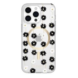 kate spade new york - Protective Hard Shell Case with MagSafe for Apple  iPhone 15 Pro Max - Daisy Chain - Front_Zoom
