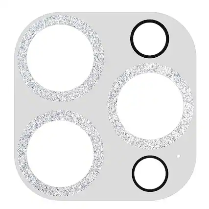 Front. Case-Mate - Lens Protector for Apple iPhone 15 Pro and 15 Pro Max - Twinkle.