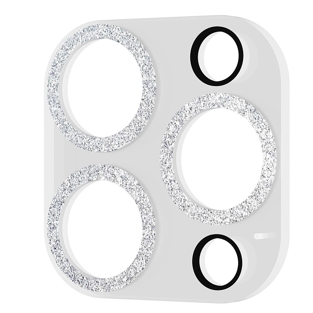 Left. Case-Mate - Lens Protector for Apple iPhone 15 Pro and 15 Pro Max - Twinkle.
