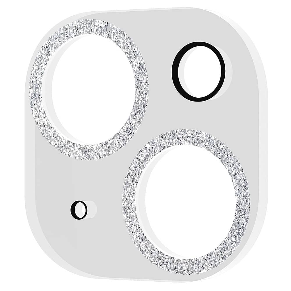Left. Case-Mate - Lens Protector for Apple iPhone 15 and 15 Plus - Twinkle.