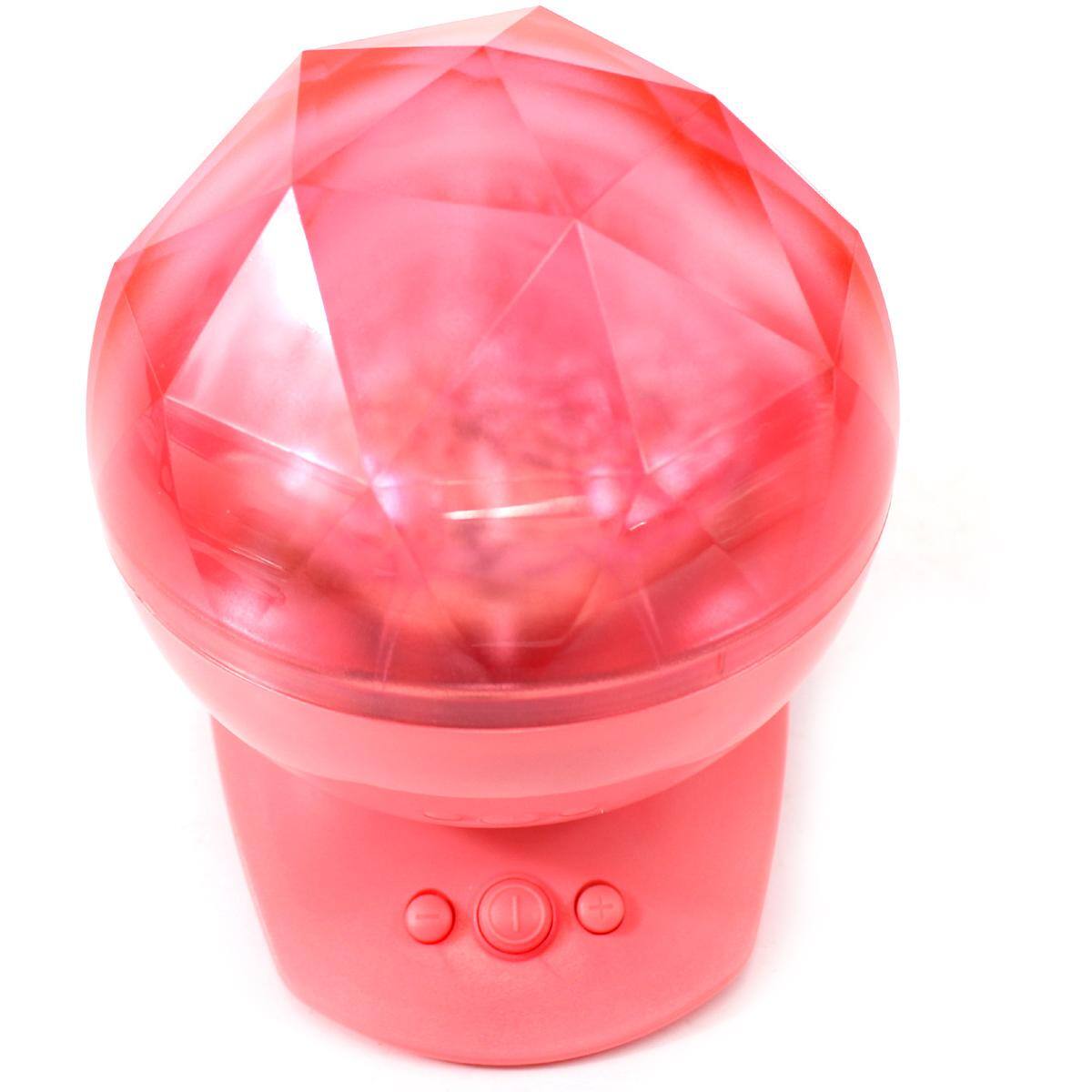 Alt View 2. JuzToys - Night Light for Kids, Color Changing LED Lights, Light Projector LED Lamp for Bedrooms and Offices Red - Red.