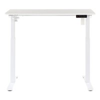 OSP Home Furnishings - Primo 48" Sit-to-Stand Elec Desk - White Finish - Front_Zoom