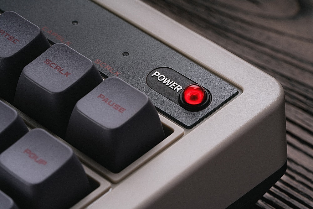 Alt View 22. 8BitDo - Retro Mechanical Keyboard - N Edition.