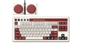 8BitDo - Retro Mechanical Keyboard - Fami Edition - Front_Zoom