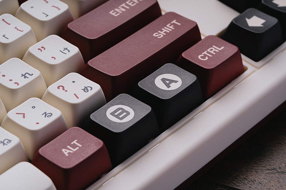 Alt View 21. 8BitDo - Retro Mechanical Keyboard - Fami Edition.