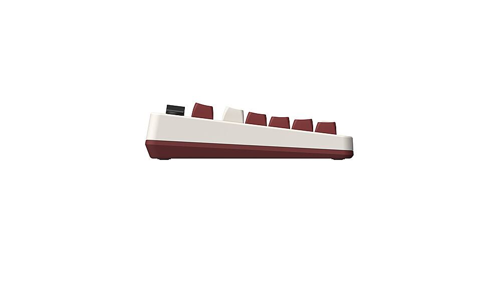 Left. 8BitDo - Retro Mechanical Keyboard - Fami Edition.