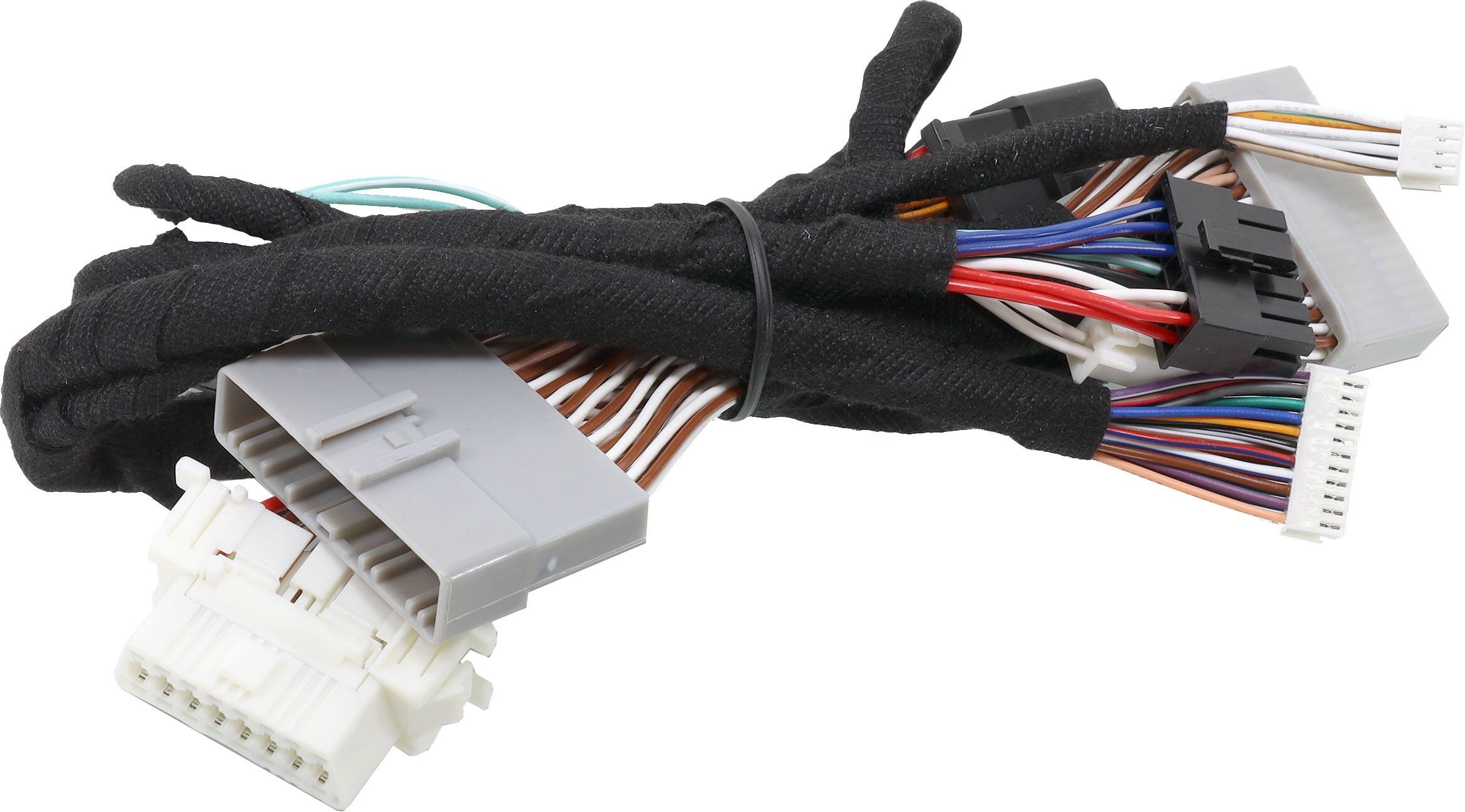 Angle. Voxx Electronics - Viper T-Harness for 2020-23 Nissa/Mitsu Smart Key PTS - Black.