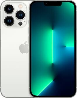 Apple - Pre-Owned Excellent iPhone 13 Pro Max 5G 128GB (Unlocked) - Silver