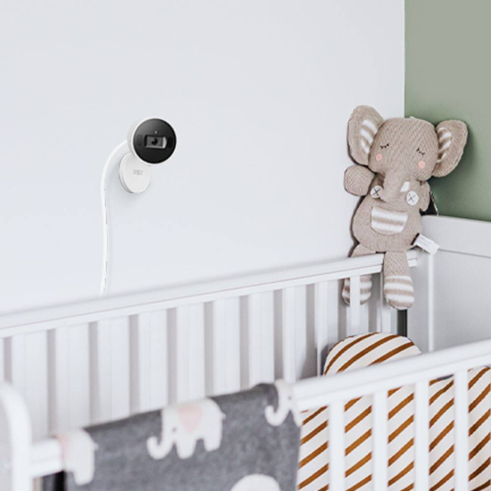 Alt View 17. TP-Link - Tapo Indoor 2K Wi-Fi Security Plug-In Camera with Automated Privacy Shutter and Magnetic Base - No Monthly Fees - White.