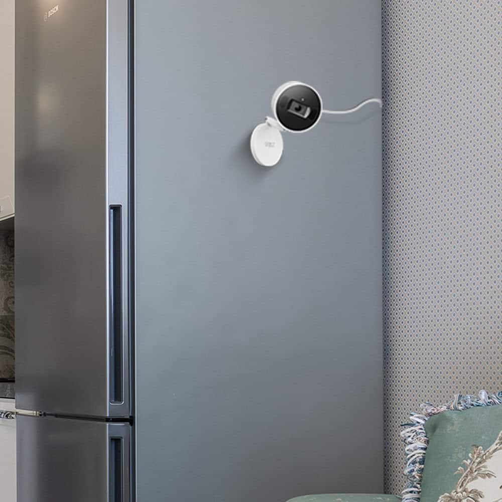 Alt View 19. TP-Link - Tapo Indoor 2K Wi-Fi Security Plug-In Camera with Automated Privacy Shutter and Magnetic Base - No Monthly Fees - White.