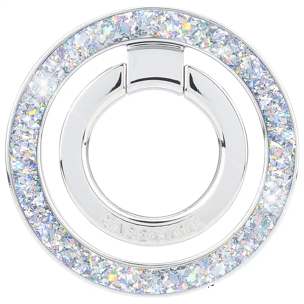 Front. Case-Mate - Magnetic Ring Stand with MagSafe for Select Apple iPhones - Twinkle Disco.