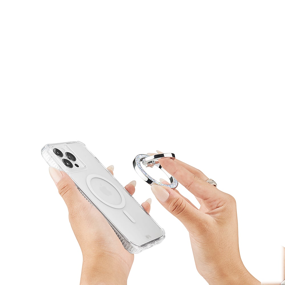 Alt View 11. Case-Mate - Magnetic Ring Stand with MagSafe for Select Apple iPhones - Twinkle Disco.