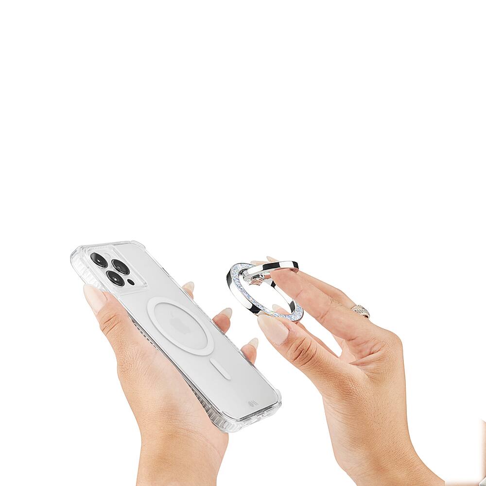 Alt View 11. Case-Mate - Magnetic Ring Stand with MagSafe for Select Apple iPhones - Twinkle Disco.
