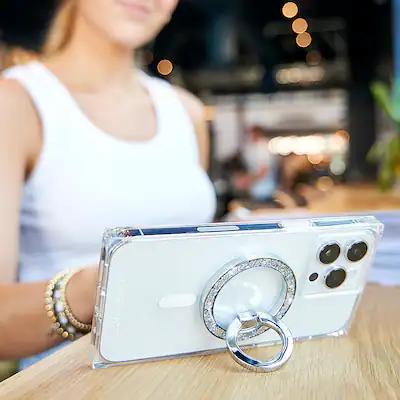 Case-Mate - MagSafe Magnetic Ring Stand - Twinkle Disco Case-Mate - MagSafe Magnetic Ring Stand - Twinkle Disco