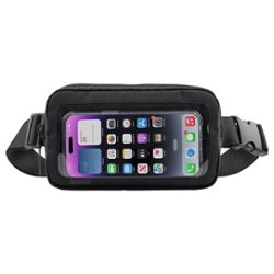 Case-Mate - Belt Bag for Most Cell Phones - Black - Front_Zoom