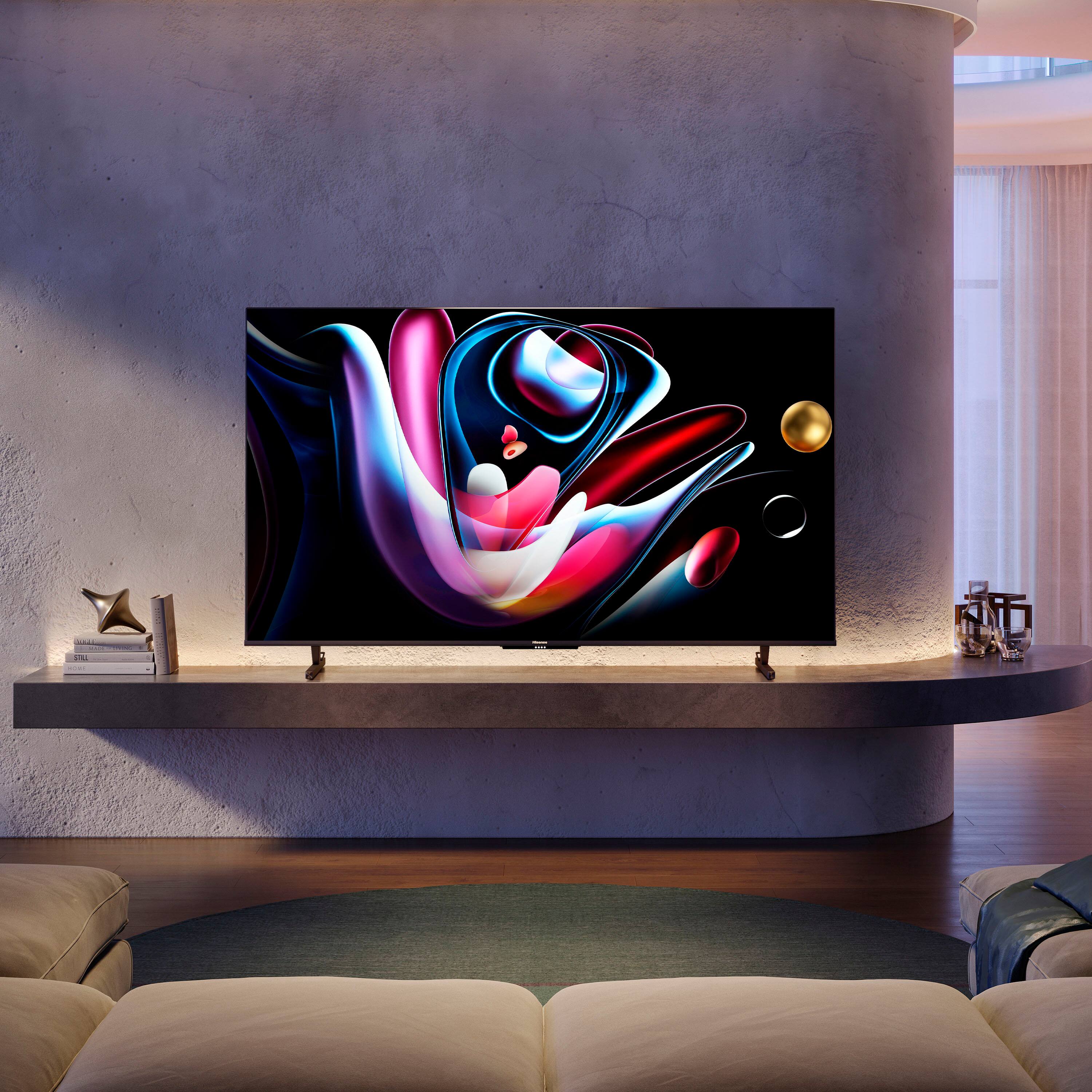 Alt View 11. Hisense - 85" Class U8 Series Mini-LED QLED 4K UHD Smart Google TV - Black.