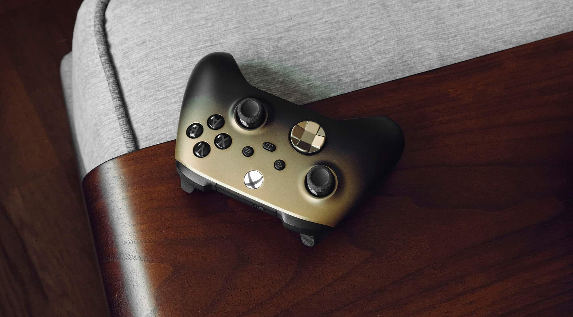 Microsoft Xbox Wireless Controller for Xbox Series X, Xbox Series S, Xbox  One, Windows Devices Gold Shadow Special Edition QAU-00121 - Best Buy