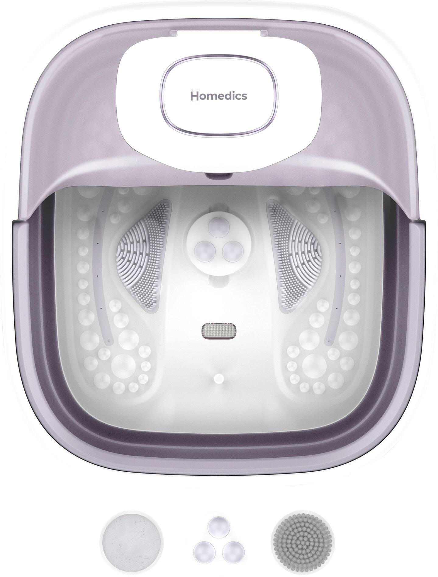 Alt View 11. Homedics - Smart Space Deluxe Footbath with Heat Boost - White.